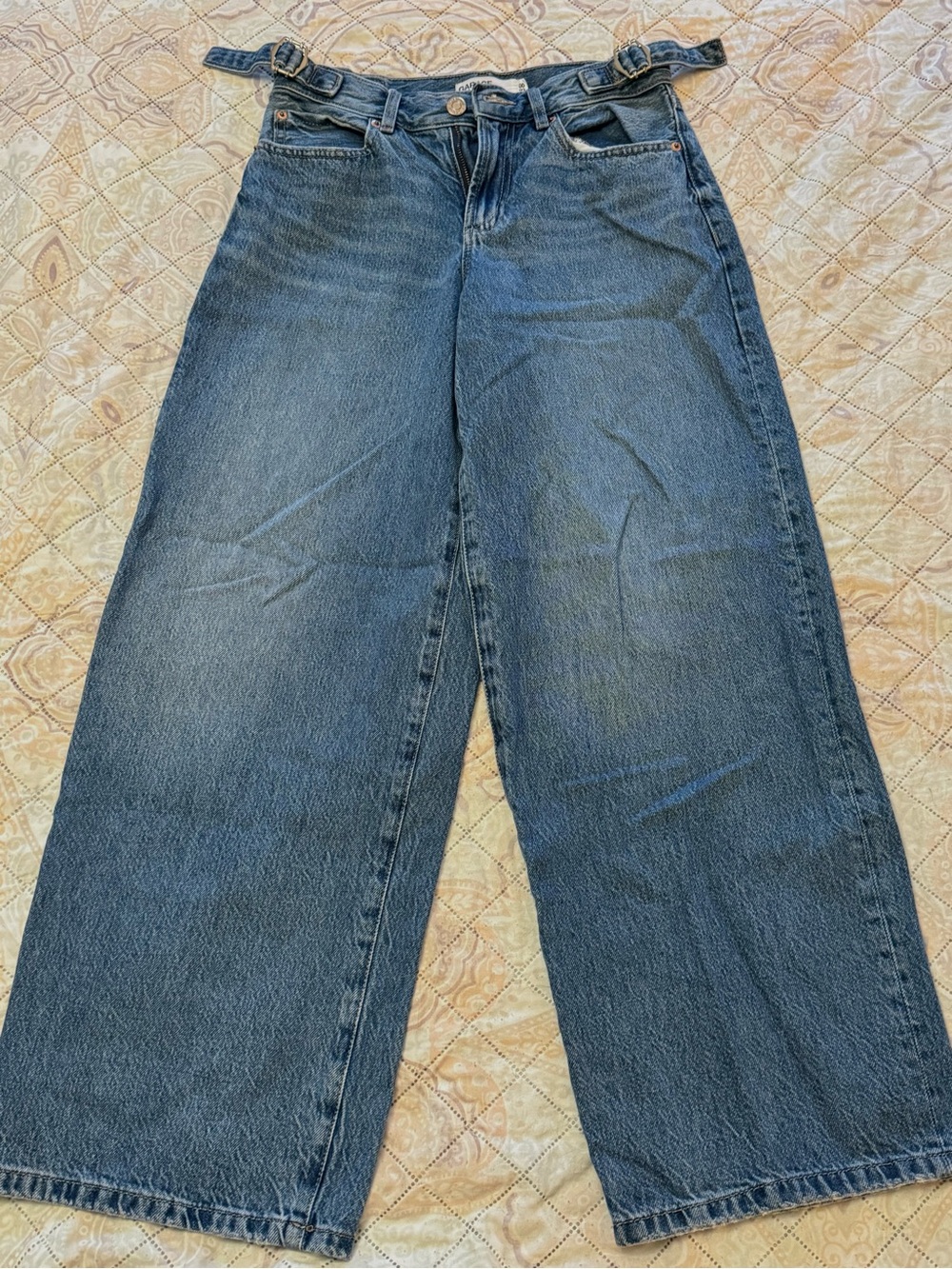 Garage Mega Jeans Wide Leg Blue